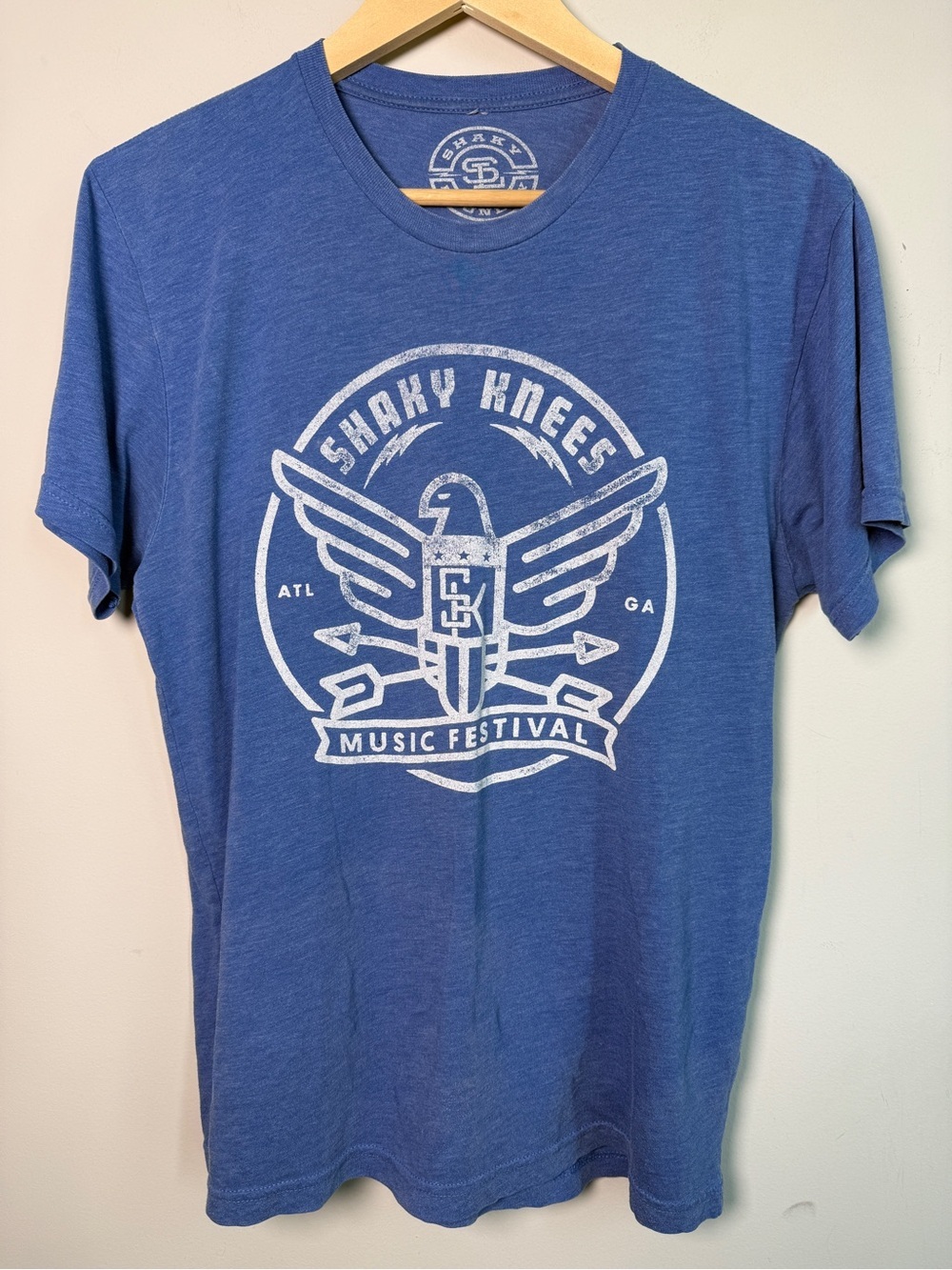 Shaky Knees Music Festival 2015 Tee Atlanta Band Lineup Sz M